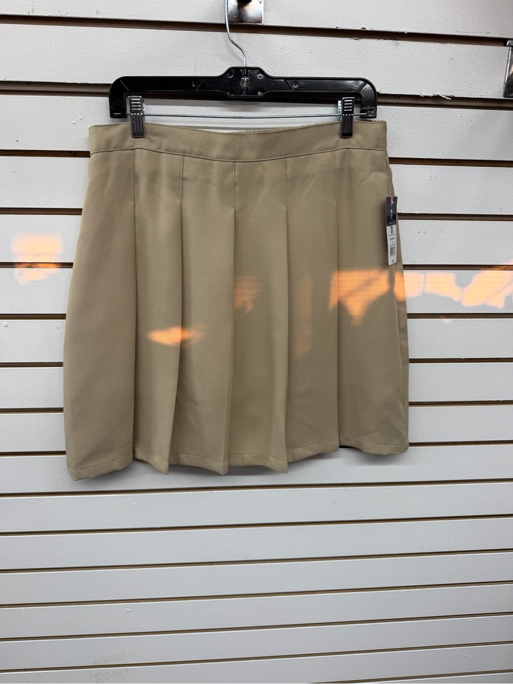 French Toast Khaki Pleated Skort Girls Size XL 16 School Uniform NWT